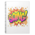 Boing! Spiral Notebooks