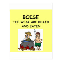BOISE POSTCARD