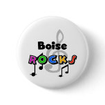 Boise Rocks Pinback Button