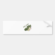 bok choy bumper sticker