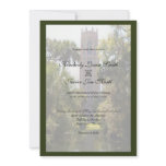 Bok Tower Wedding Personalized Announcements