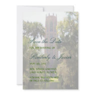Bok Tower Wedding invitation