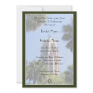 Bok Tower Wedding, personalized invitation