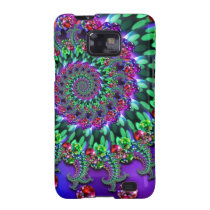 Bokeh Fractal Purple Terquoise Samsung Galaxy S Covers