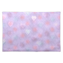 Bokeh Hearts Placemat
