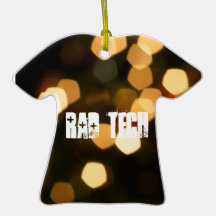 Bokeh Holiday Lights Rad Tech Christmas Tree Ornam Christmas Tree Ornaments
