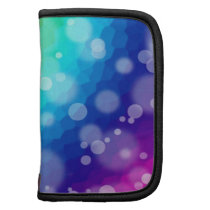 Bokeh Rainbow Pattern Folio Planners