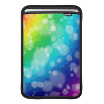Bokeh Rainbow Pattern Sleeve For MacBook Air