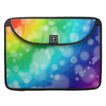 Bokeh Rainbow Pattern Sleeve For MacBook Pro
