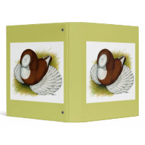 Bokhara Trumpeter: Red Baldhead binders by diane_jacky Bokhara Trumpeter: Red Baldhead binders