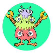BoKoo-Lue Monster stickers