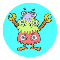 BoKoo-Lue Monster stickers