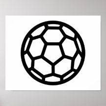 Bola del balonmano posters