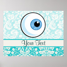 Bola del ojo; Lindo Posters