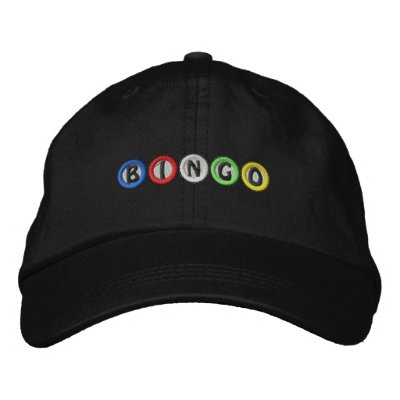 Bolas del bingo gorra de béisbol Bolas del bingo gorra de béisbol