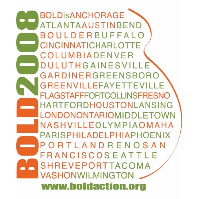 BOLD 2008 Cities T-Shirt by BOLDaction