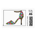 Bold and Bright Dots High Heel Shoe postage by Musicat Bold and Bright Dots High Heel Shoe postage