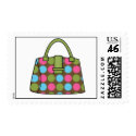 Bold and Bright Dots Purse postage by Musicat Bold and Bright Dots Purse postage
