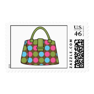 Bold and Bright Dots Purse stamp