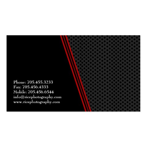 Bold and Slick Business Cards (back side)