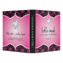 Bold and Stylish Jewelry Designer Portfolio Binder