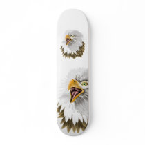 Bold Bald Eagle Skateboard