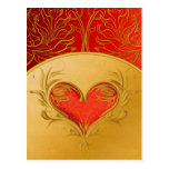 Bold Beautiful Heart Postcard