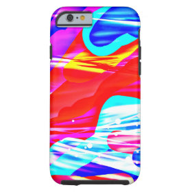 Bold Color Splash Vibrant Colorful iPhone 6 Case