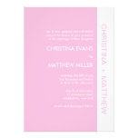 Bold Color Wedding Invitations - Pink