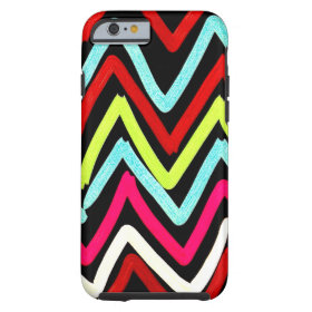Bold Colorful Funky Chevron iPhone 6 Case