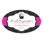 Bold Cupcake Stickers