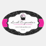 Bold Cupcake Stickers