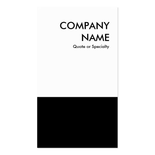 bold design your own QR code Business Card Template (back side)
