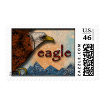 Bold Eagle Postage Stamps