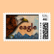 Bold Eagle postage by ZiaSun Bold Eagle postage