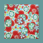 Bold Flowers Magnet magnets