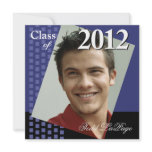 Bold Fresh Class of 2012 Grad Photo Party Custom Invite