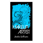 Bold Grunge Makeup Artist Business Cards