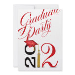 Bold, Hip, Fun 2012 Graduation Party Announcements