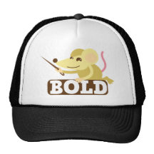 Bold little mouse mesh hats