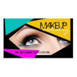 BOLD RETRO MAKEUP ARTIST BUSINESS CARD
