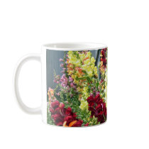 Bold Rocket Snapdragons mugs