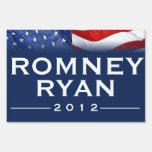 Bold ROMNEY/RYAN 2012 Yard Sign yard signs