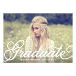 Bold Script| Graduation Party Invitation at Zazzle