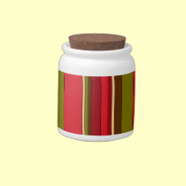 Bold Stripes candy jars