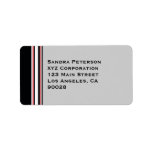 Bold Stripes labels