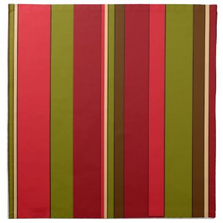 Bold Stripes Printed Napkin