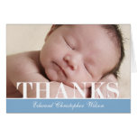 Bold Thanks Thank You Card cards