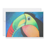 Bold Toucan Custom Invitation