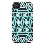 Bold Tribal Turquoise casemate cases